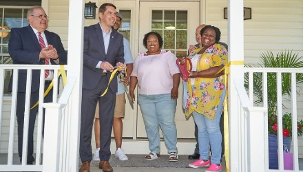 Geddes Housing Fund Ribbon Cutting