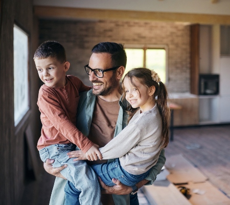construction loans near syracuse ny family in new home