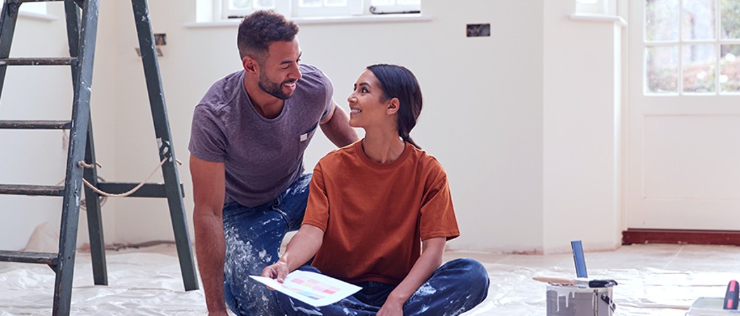 personal loans near syracuse ny from geddes federal savings and loans image of couple doing home improvement