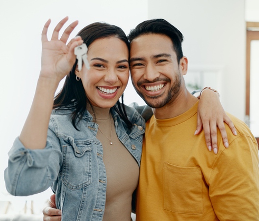 first time home buyer programs in manlius ny couple in new house