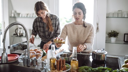 life is expensive friends cooking together near syracuse ny